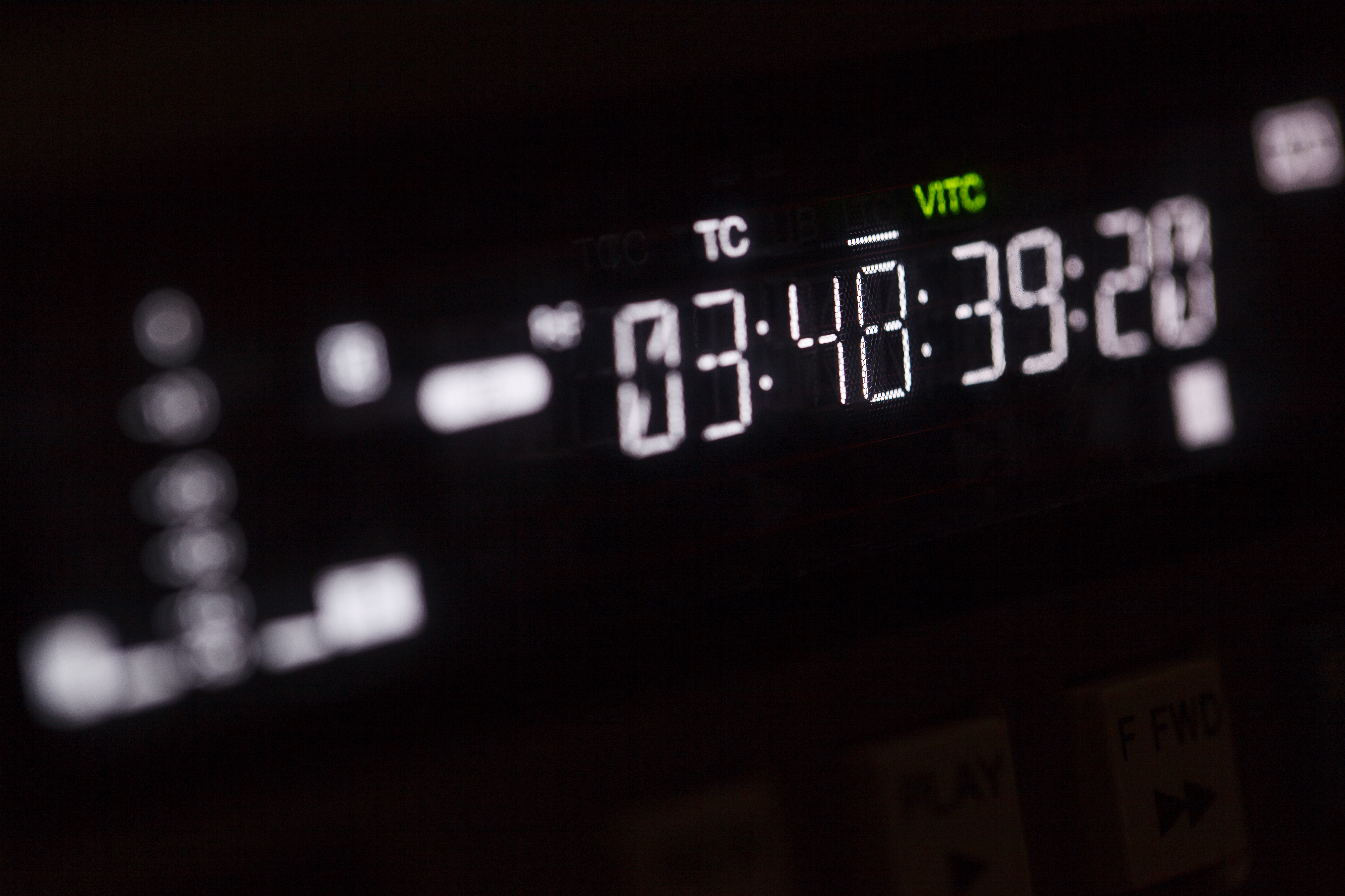 Energy meter close-up